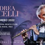 Andrea Bocelli presentará en México el concierto del siglo, en la mejor playa del mundo.
